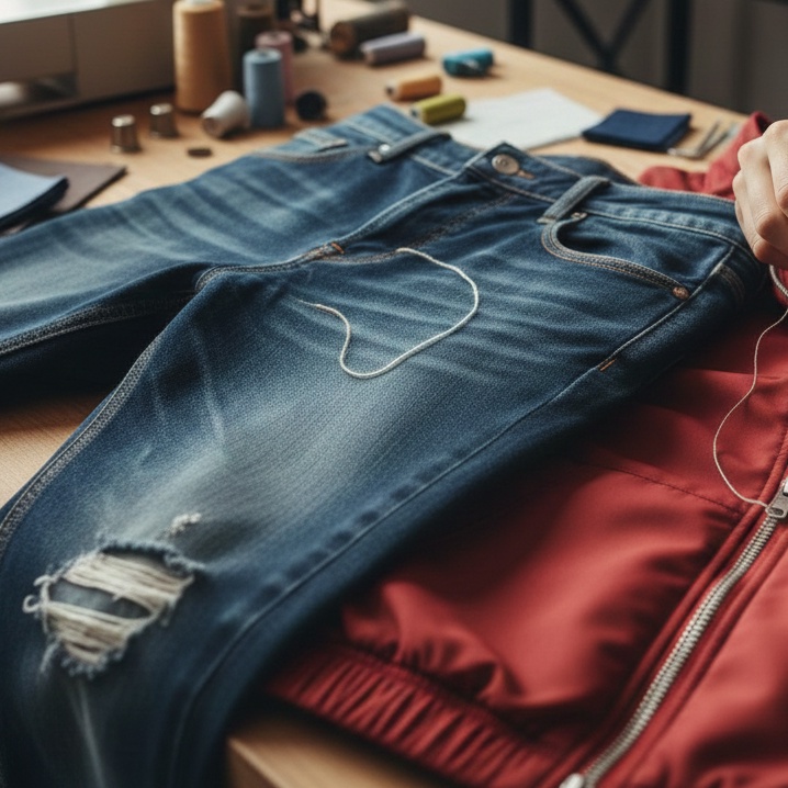 Twoje ulubione ubranie uległo uszkodzeniu?